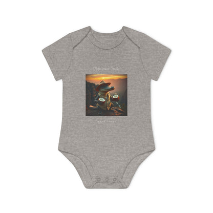 Short-Sleeve Bodysuit / Ndogo Croka-Tambo 