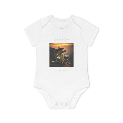 Short-Sleeve Bodysuit / Ndogo Croka-Tambo 